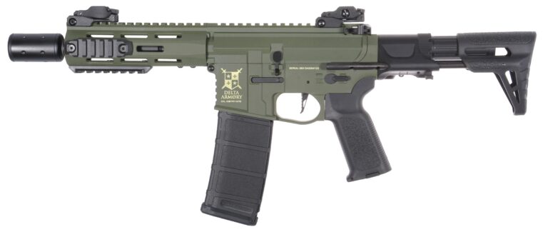 Delta Armory airsoft gun M4 AR15 M-LOK SilentOps 6,5" Charlie EAGLE Oliva