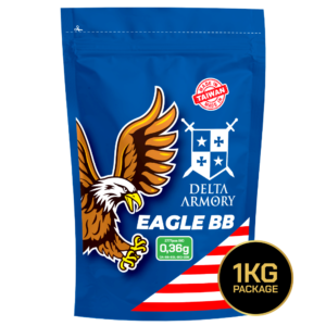 BIO Μπίλιες Airsoft Delta Armory EAGLE 0,36 g – 2777 τεμ. – Λευκές
