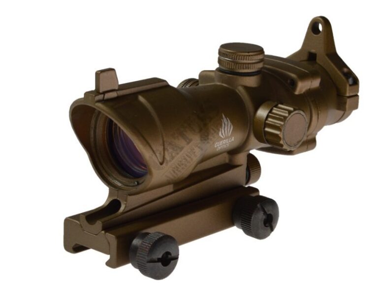 Σκοπευτικό Red Dot τύπου ACOG Guerilla Optics – Tan