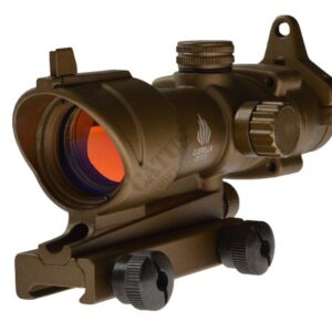 Σκοπευτικό Red Dot τύπου ACOG Guerilla Optics – Tan