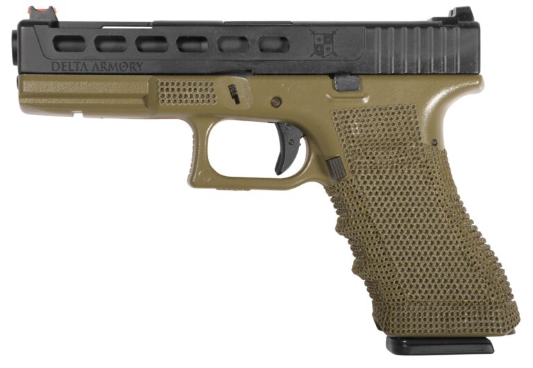 Delta Armory airsoft pistol P06 GBB Green Gas Oliva