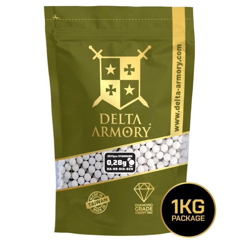 Airsoft BB Delta Armory Diamond 0,28g 3570pcs White